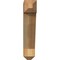 Ekena Millwork Traditional Craftsman Rough Sawn Bracket, Western Red Cedar, 4"W x 16"D x 20"H BKT04X16X20TRA04RWR - alternate 4